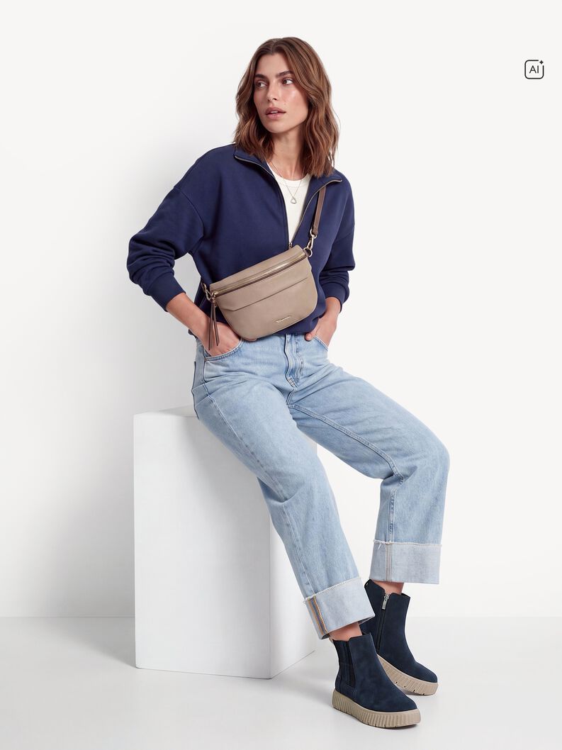 Stivaletti Chelsea, NAVY SUEDE, hi-res