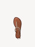 Leather Sandal - brown, COGNAC, hi-res