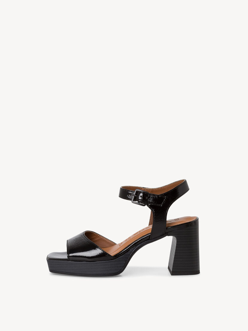 Sandaaltje, BLACK PATENT, hi-res