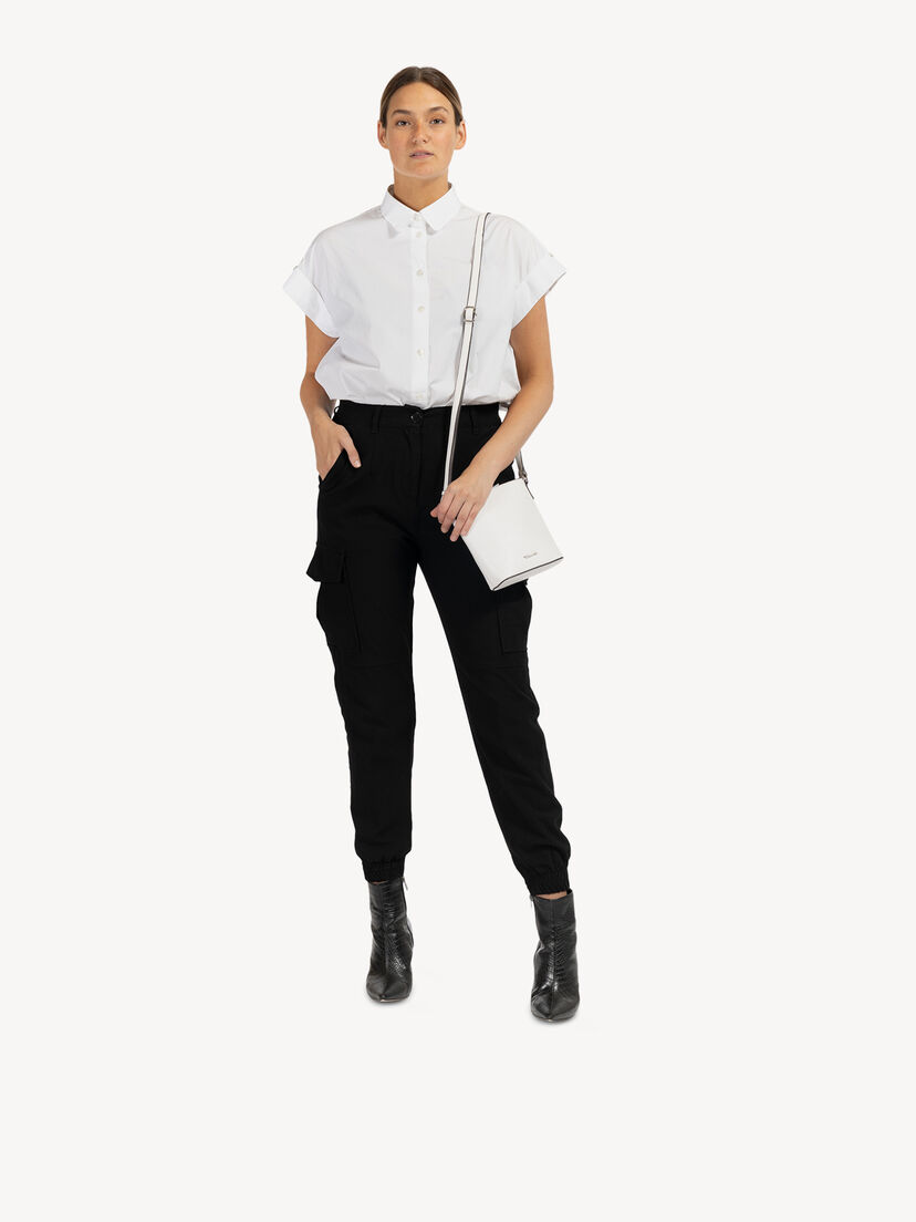 Schoudertas - wit, white, hi-res