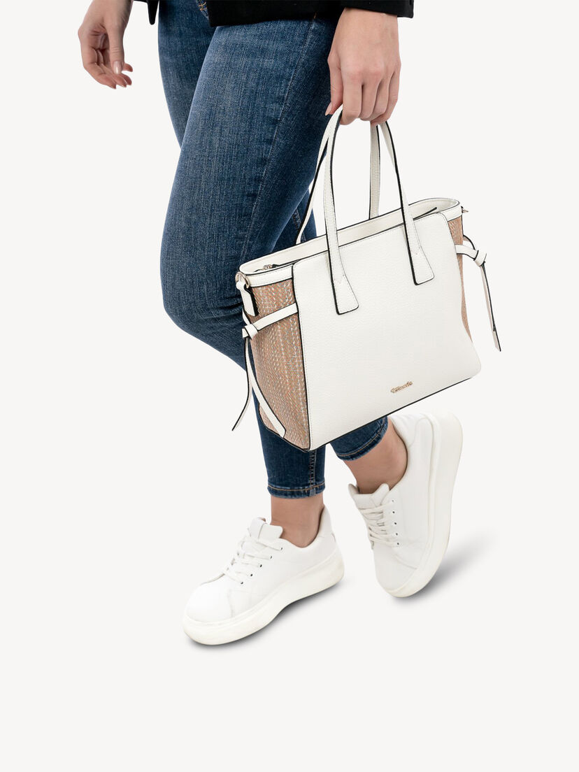 Handtas - wit, white, hi-res