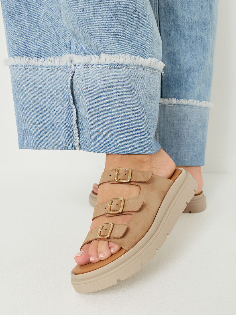 Slipper, beige, hi-res