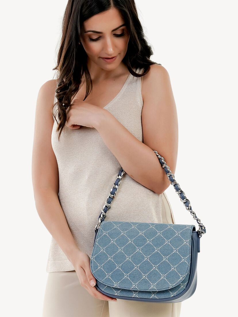 Handtas - blauw, lightblue, hi-res