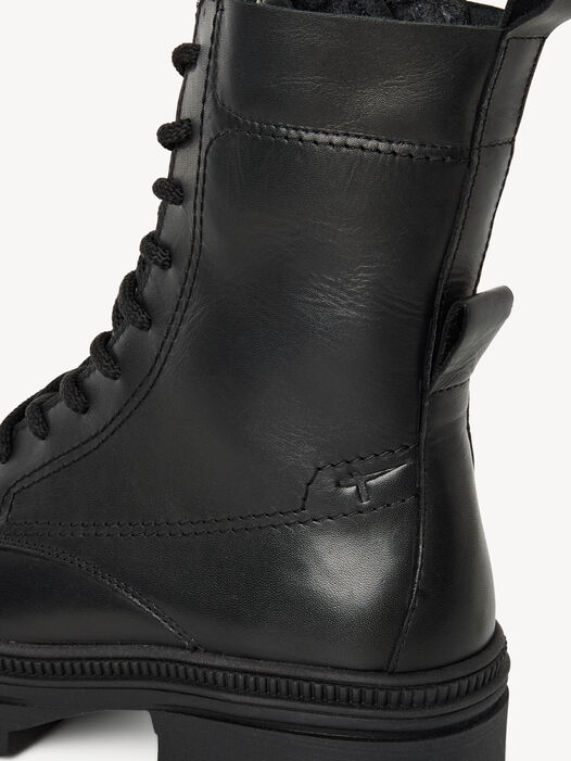 Enkellaarsje, BLACK LEATHER, hi-res