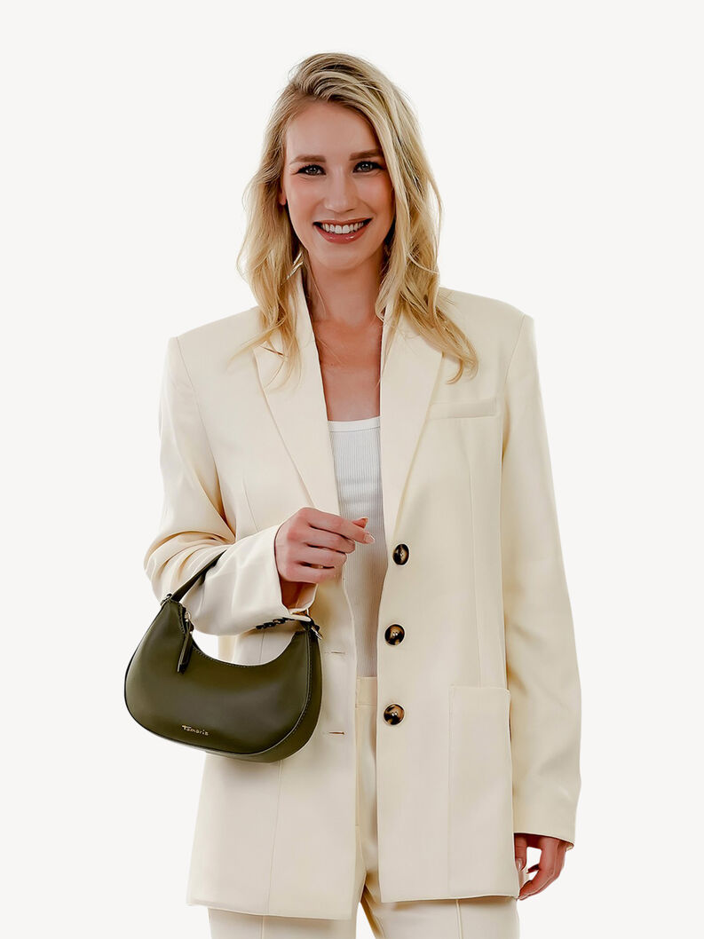 Handtas - groen, khaki, hi-res