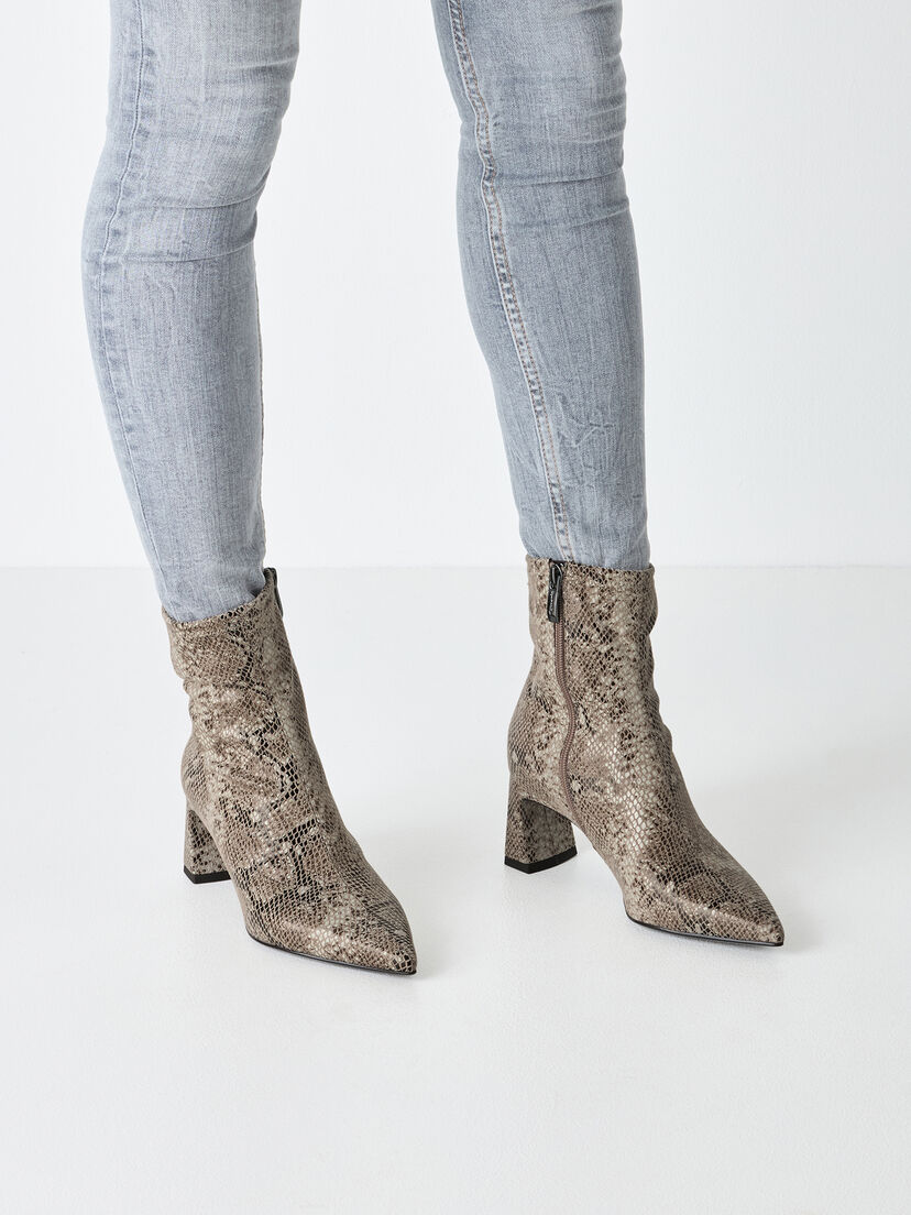 Enkellaarsje, BEIGE SNAKE, hi-res