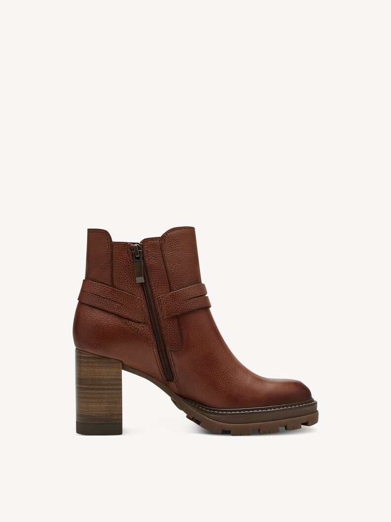 Leather Chelsea boot - brown, COGNAC LEATHER, hi-res