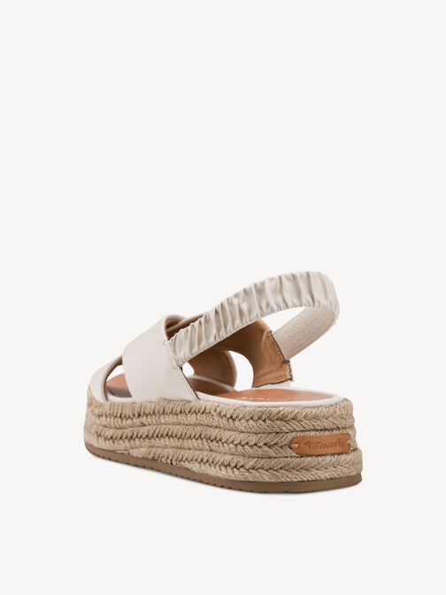 Sandale &agrave; talon, OFFWHITE, hi-res