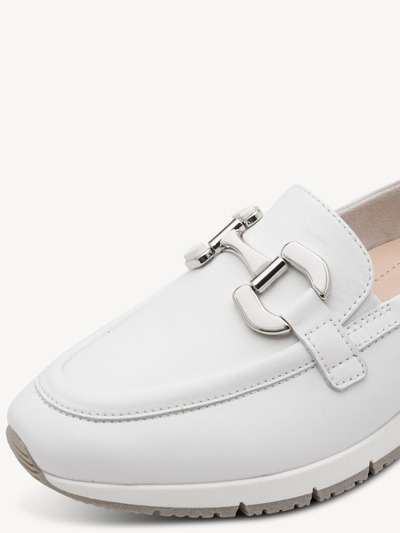 Sneaker, WHITE LEATHER, hi-res