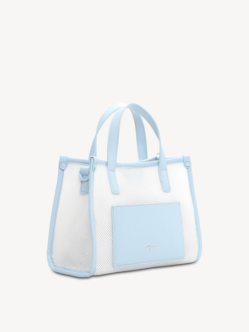 Shopping bag - blue, crystal blue, hi-res