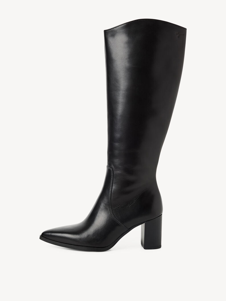 Kozaki - czarny, BLACK LEATHER, hi-res
