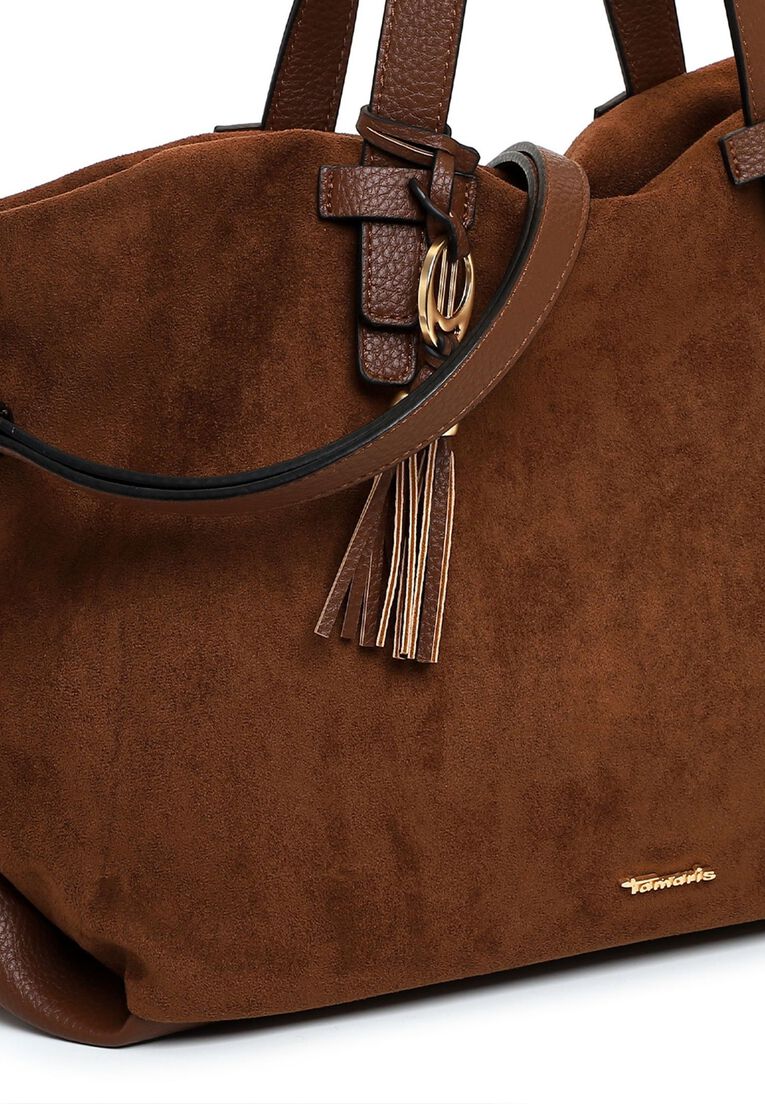 Shopper - bruin, cognac, hi-res