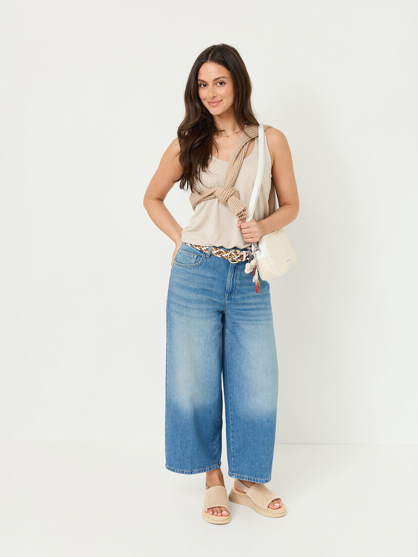 Leren Sandaaltje - beige, beige, hi-res