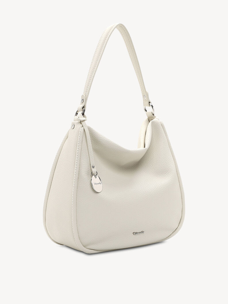 Handbag - grey, ecru, hi-res