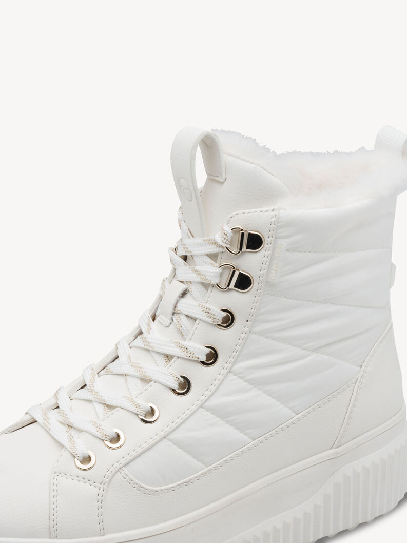 Stiefelette - weiß Warmfutter, WHITE, hi-res