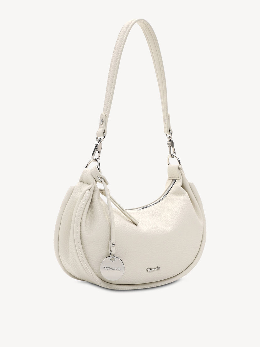 Handtas - grijs, ecru, hi-res