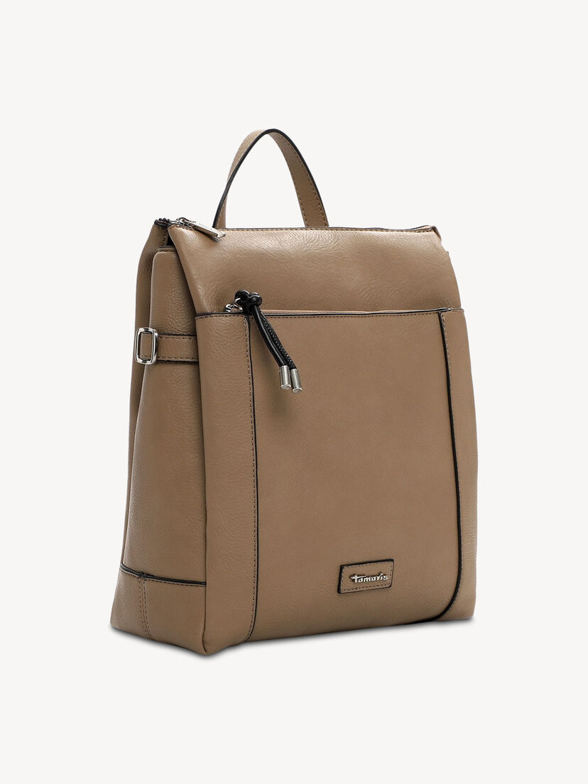 Rugzak - bruin, taupe, hi-res