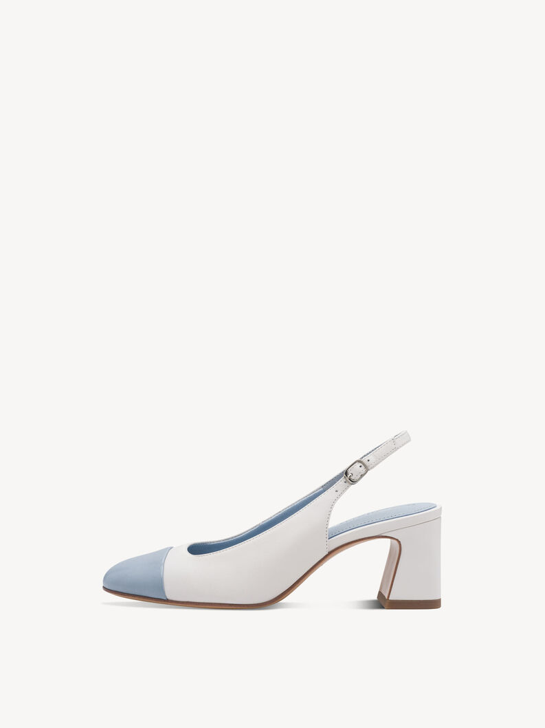 Slingpumps, WHITE COMB, hi-res