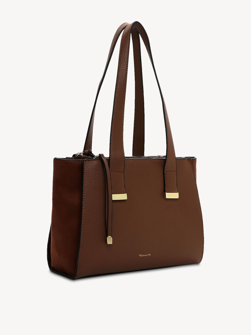 Shopper - bruin, cognac, hi-res