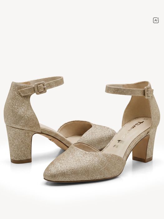 Pumps, LT.GOLD GLAM, hi-res
