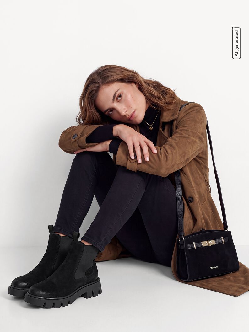 Chelsea Boot, BLACK, hi-res