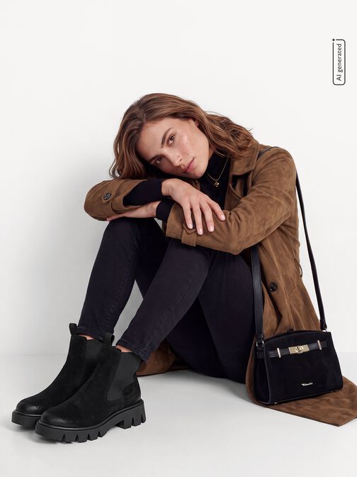 Chelsea boot, BLACK, hi-res