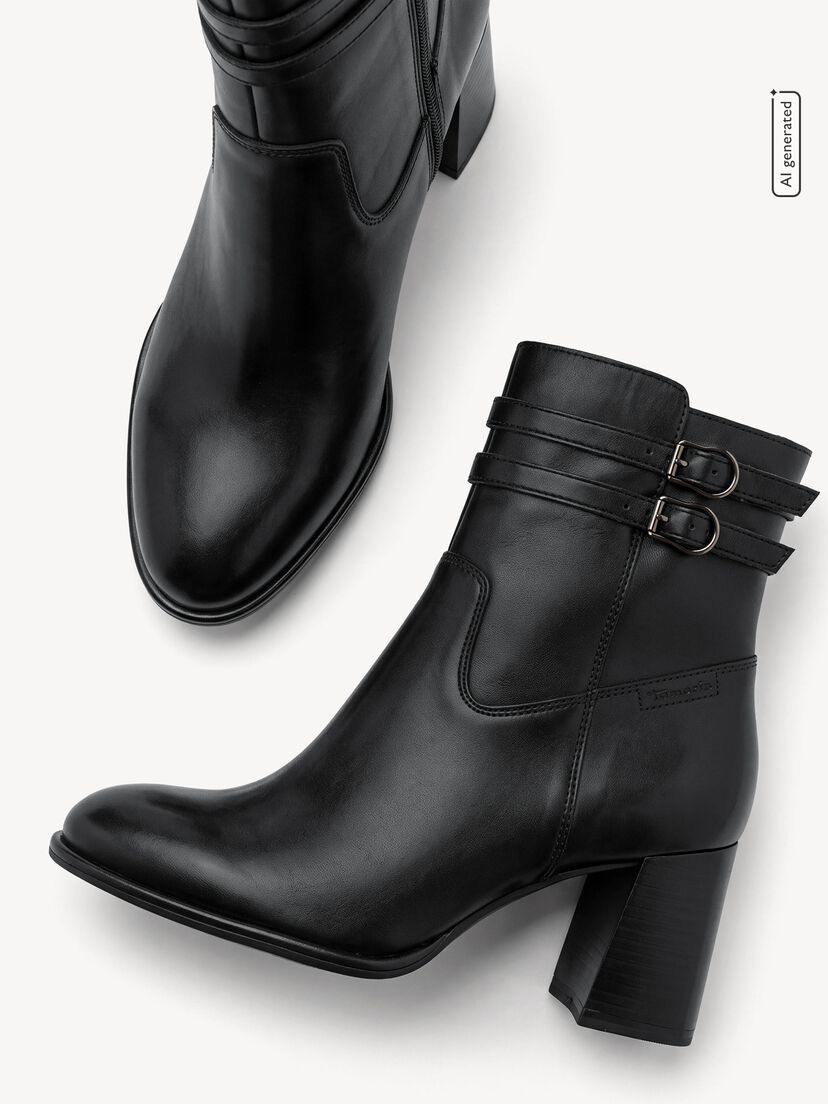 Enkellaarsje, BLACK, hi-res