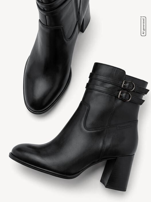 Enkellaarsje, BLACK, hi-res