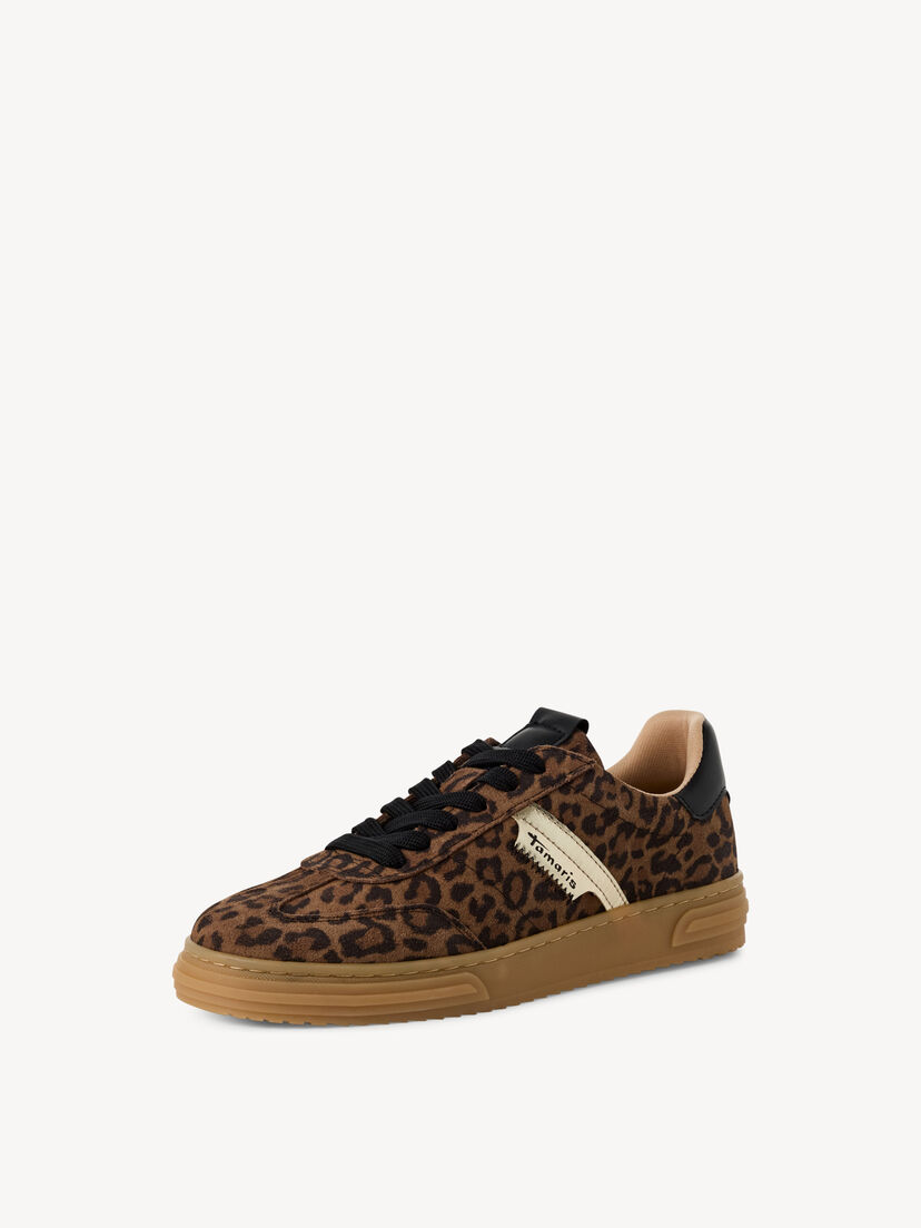 Sneaker - bruin, LEOPARD COMB, hi-res
