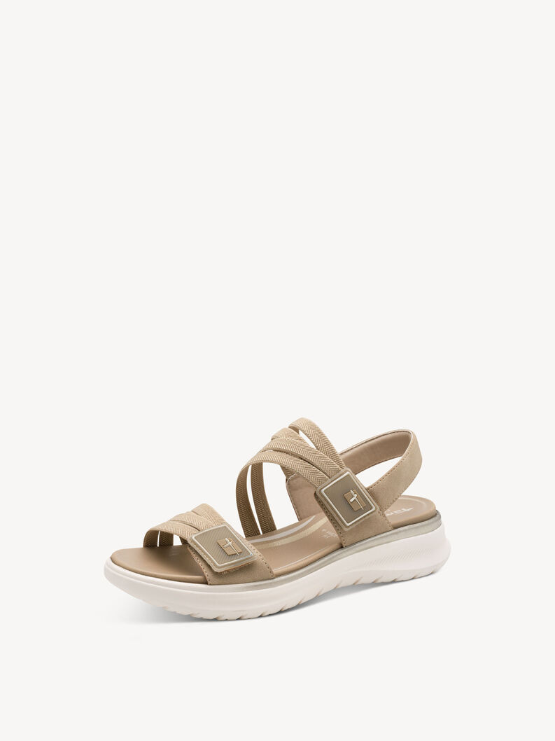 Sandal - beige, BEIGE/GOLD, hi-res