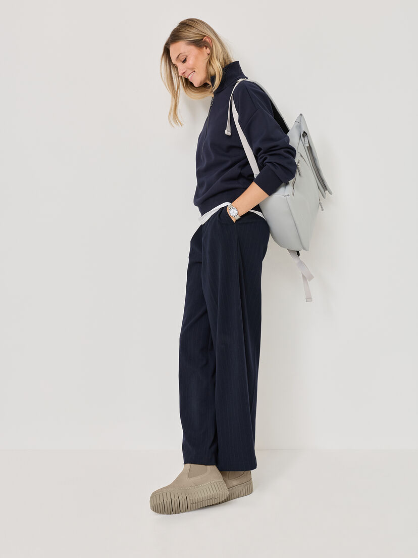 Leren Chelseaboot - grijs, GREY, hi-res