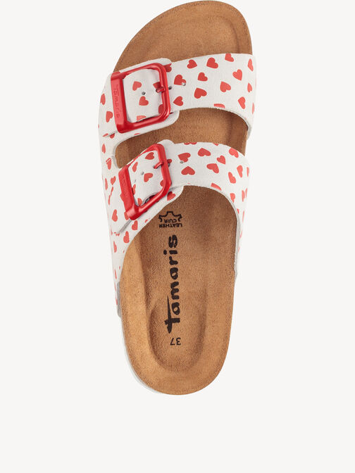 Mule, WHITE/RED, hi-res