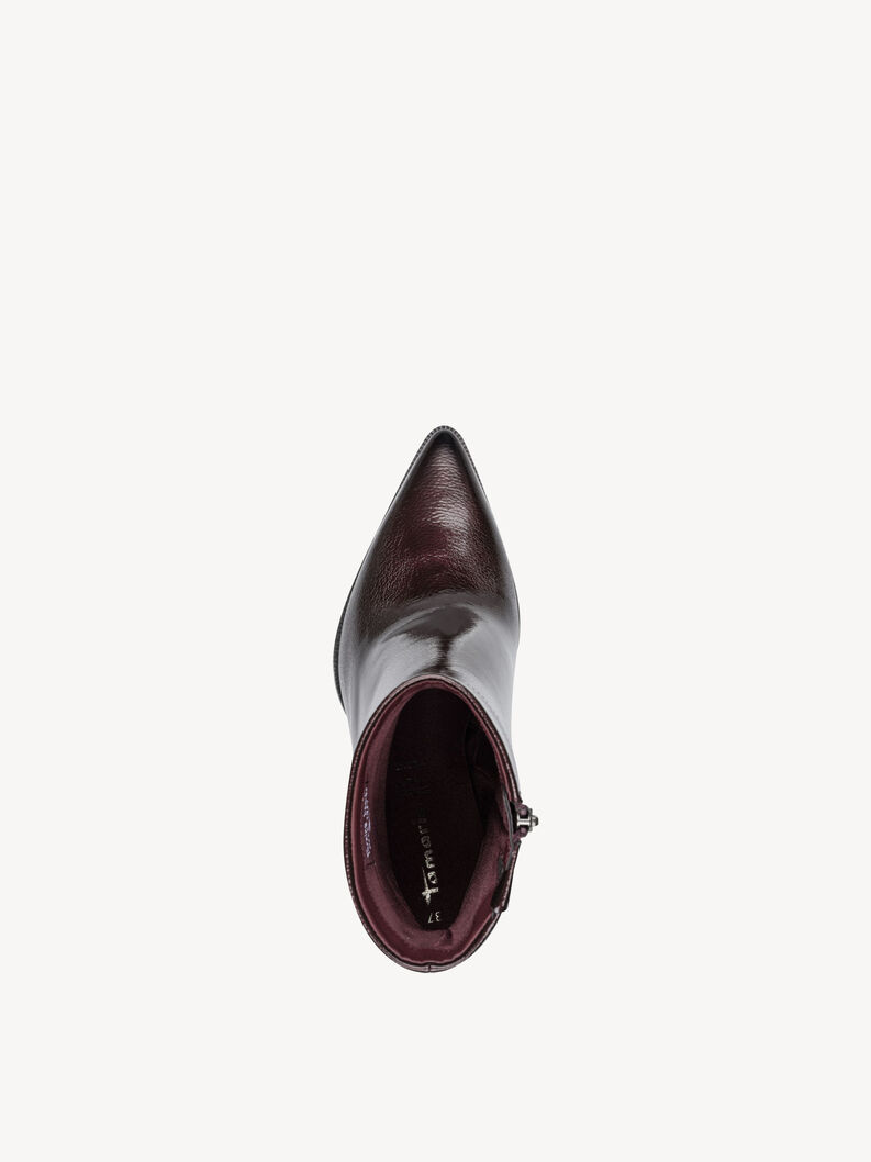 Bottine - rouge, MERLOT, hi-res