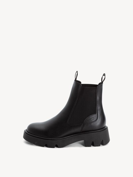 Chelseaboot, BLACK LEATHER, hi-res