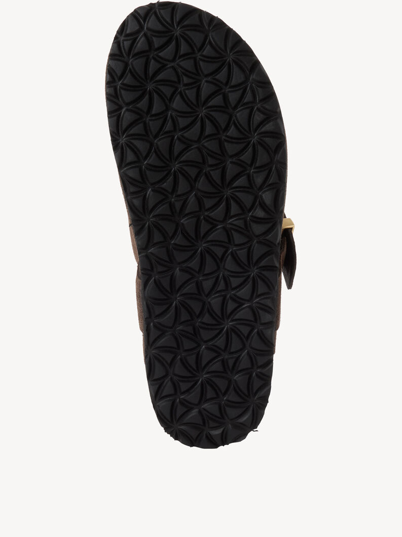 Leather Mule - brown, 304, hi-res