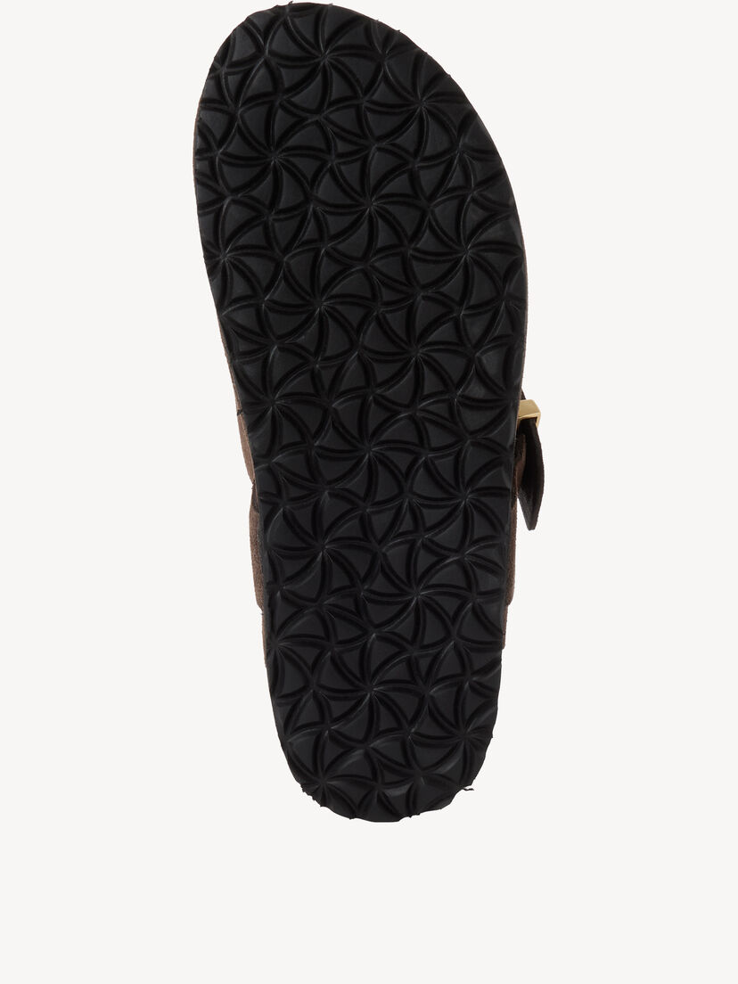 Leren Slipper - bruin, 304, hi-res