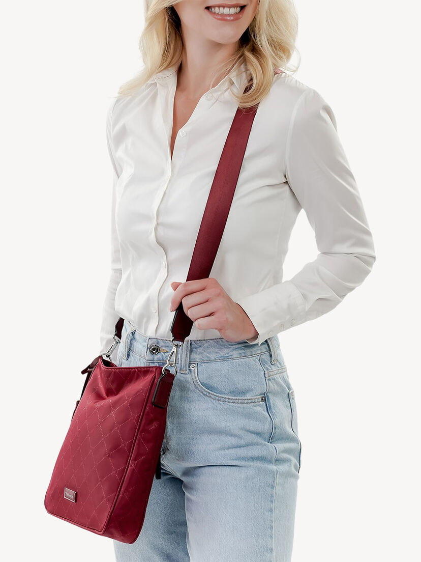 Schoudertas - rood, wine, hi-res