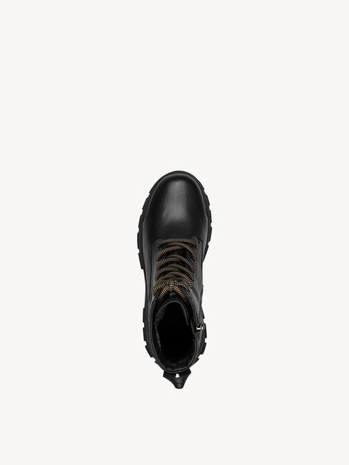 Bottine, BLACK LEATHER, hi-res