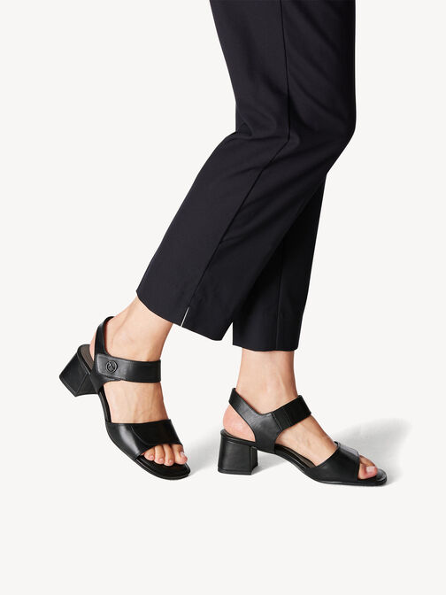 Sandalette, BLACK NAPPA, hi-res