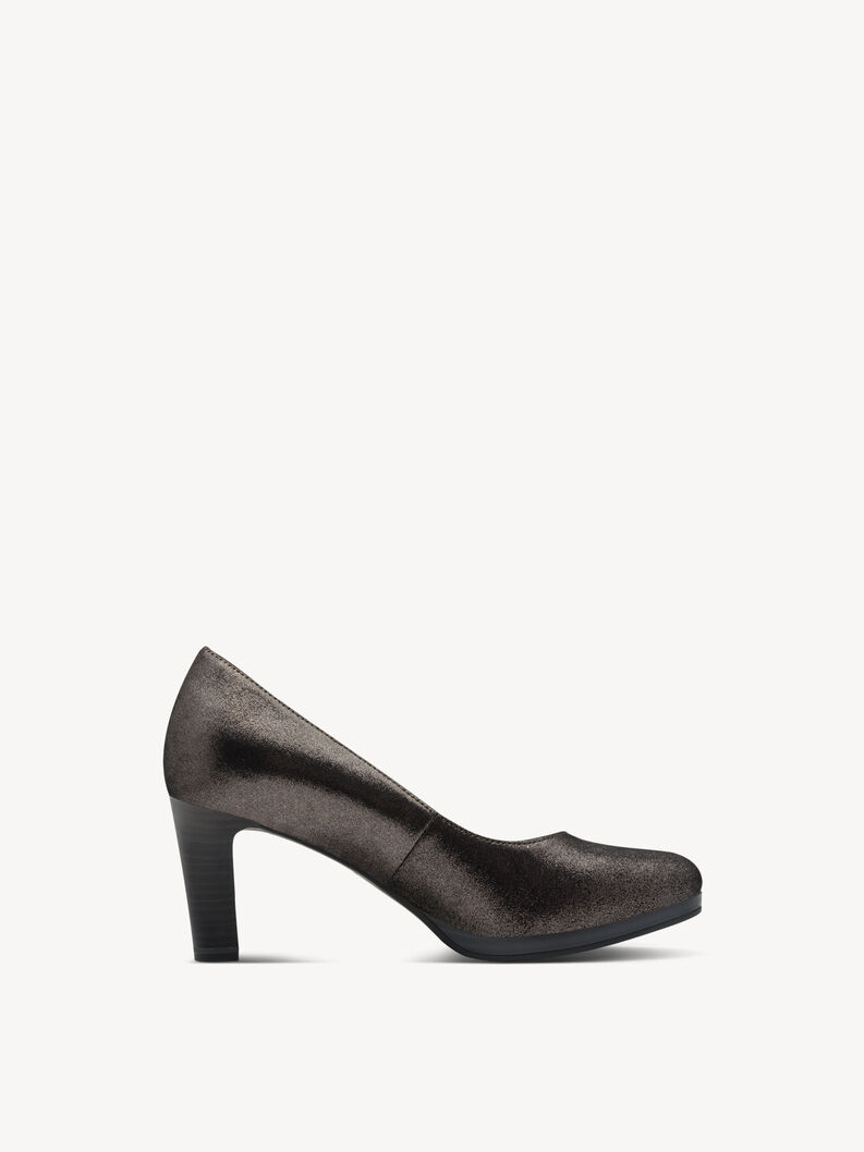 Escarpin, PEWTER, hi-res