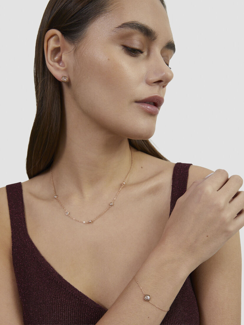 Armband - rosegoud, ros&eacute;gold, hi-res