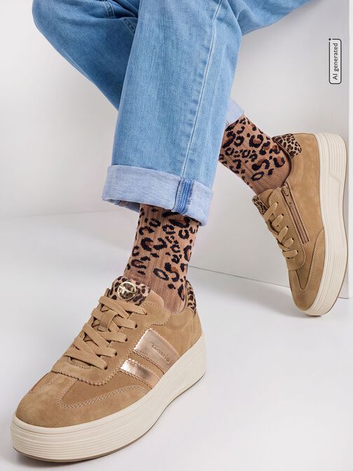 Sneaker, CAMEL SUEDE, hi-res