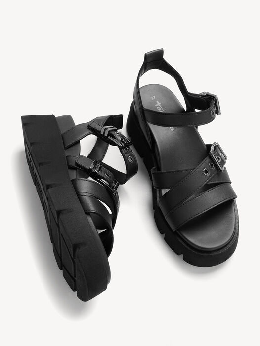 Sandaaltje, BLACK, hi-res