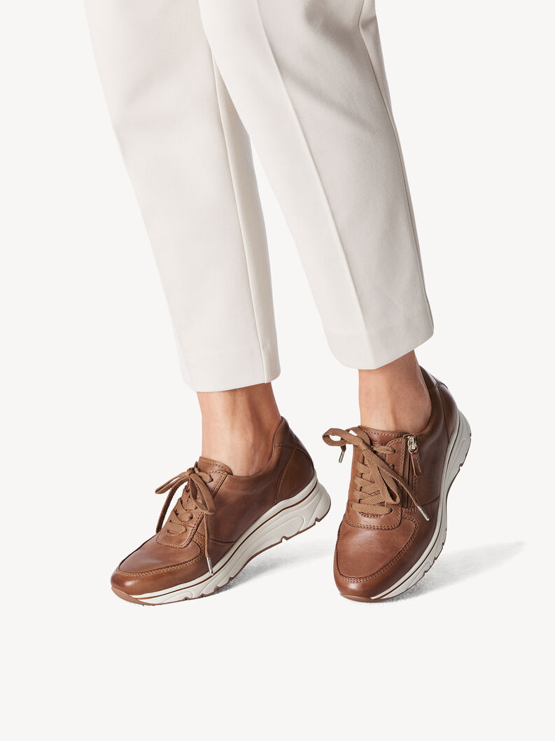 Sneaker, COGNAC LEATHER, hi-res