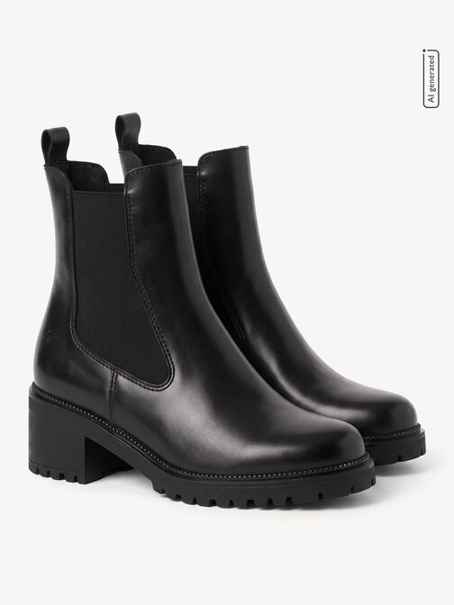 Bottine Chelsea, BLACK LEATHER, hi-res