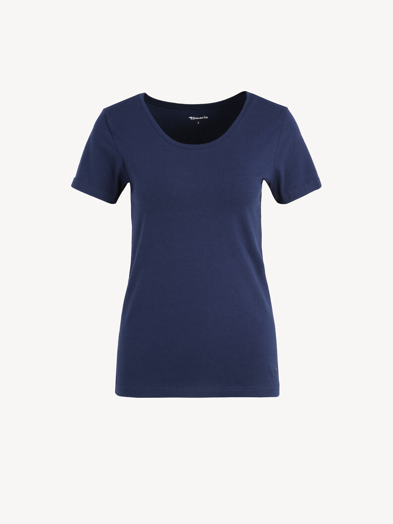 T-shirt - blauw, Medieval Blue, hi-res