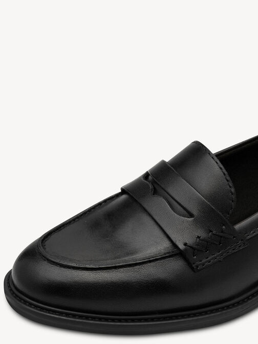 Slipper, BLACK LEATHER, hi-res