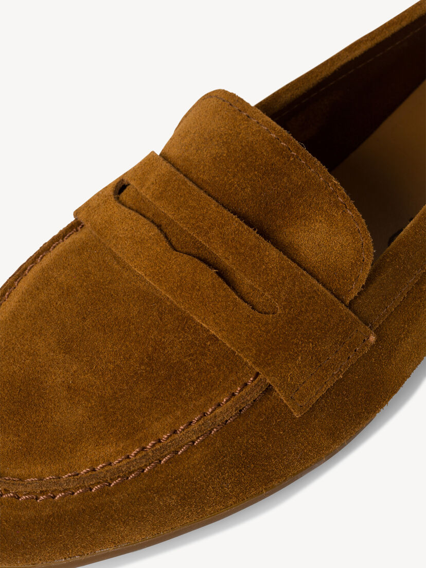 Leren Mocassin - bruin, cognac, hi-res