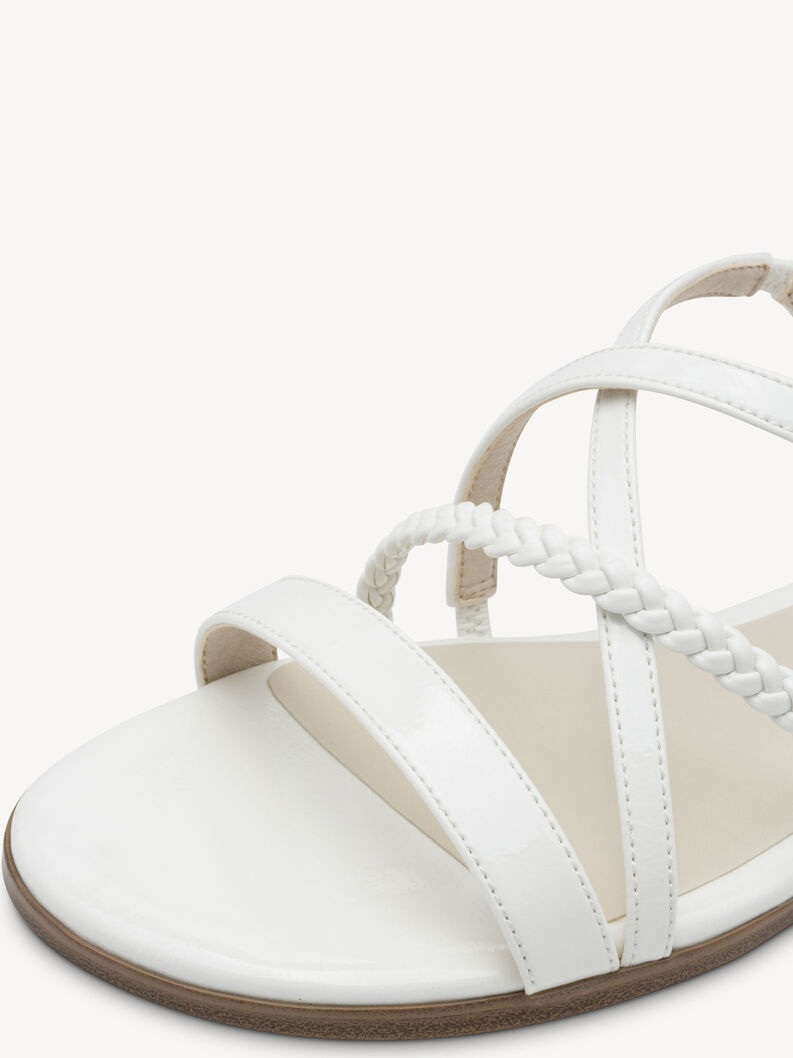 Sandale - wei&szlig;, WHITE PATENT, hi-res