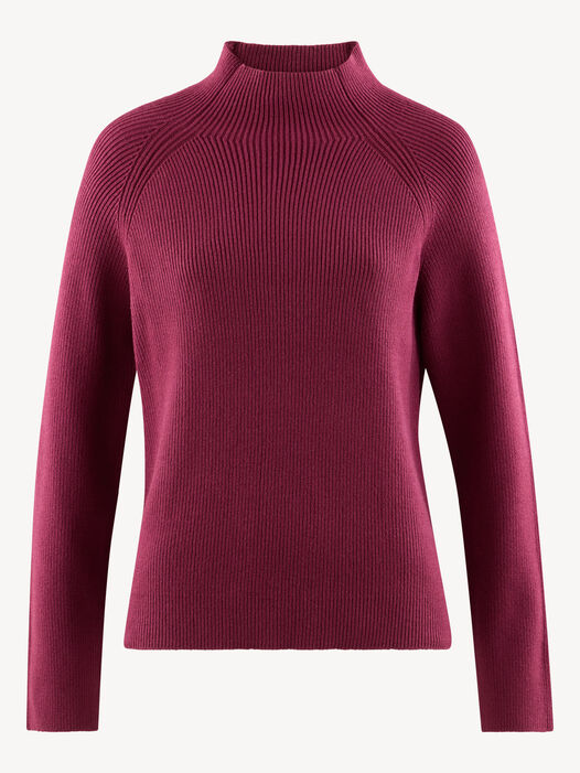 Gebreide trui, Fig, hi-res